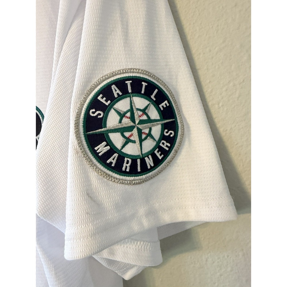 SEATTLE  MARINERS JERSEY LEWIS 2021 BASEBALL JERSEY WHITE XL - Picture 3 of 10
